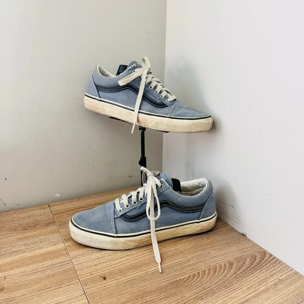 Vans Old Skool Blue And Black Sneakers Women’s Size 9.5